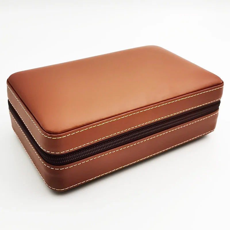 LEATHERBOUND LUXERY TRAVEL CIGAR HUMIDOR